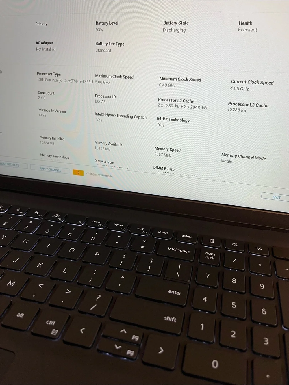 Dell DC15250 Intel Core I7, 16gb Ram, 1TB SSD